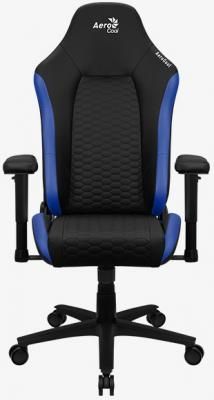 Кресло для геймеров Aerocool CROWN чёрный синий