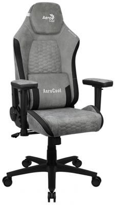 Кресло для геймеров Aerocool CROWN серый