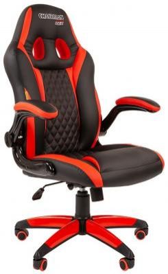 Кресло для геймеров Chairman game 15 чёрный с красным