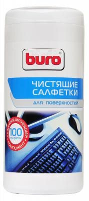 Влажные салфетки BURO BU-Tsurface 100 шт