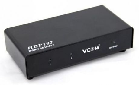 Разветвитель Vcom HDMI Spliitter 1=>2 3D Full-HD 1.4v, каскадируемый HDP102 <VDS8040D>