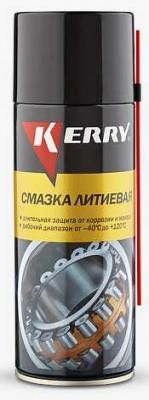 СМАЗКА ЛИТИЕВАЯ УНИВЕРСАЛ. "KERRY" 520 МЛ (АЭРОЗОЛЬ) (12) KR-942