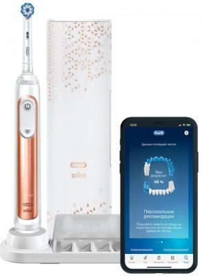 Зубная щетка электрическая Oral-B Genius X 20000N Sensi D706.515.6X золотистый