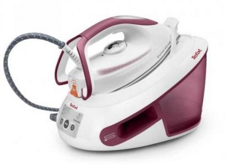 Паровая станция Tefal SV8012E0 2200Вт белый малиновый