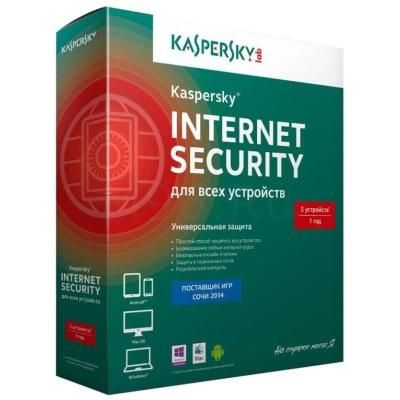 Программное Обеспечение Kaspersky KIS RU 5-Dvc 1Y Bs Box (KL1939RBEFS)