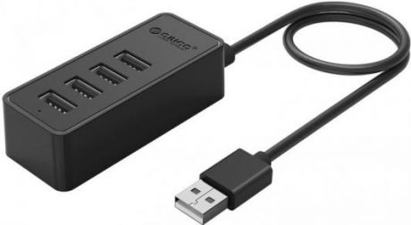 Концентратор USB ORICO W5P-U2-BK (черный) USB 2.0 x 4