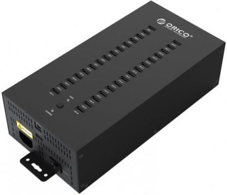 USB-концентратор с зарядным устройством Orico IH30P-U2 (черный)