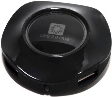 5bites HB24-206BK Концентратор 4*USB2.0 / USB PLUG / BLACK