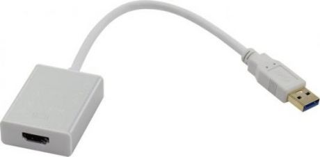 Адаптер USB 3.0 VCOM Telecom TA700 1 х USB 3.0 HDMI белый