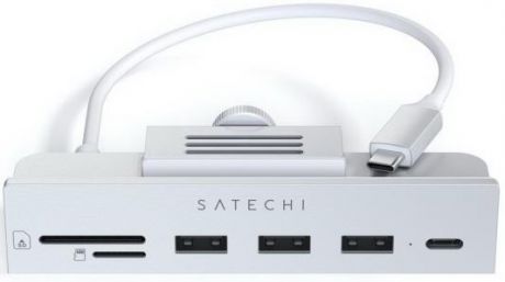 USB-C-концентратор Satechi Aluminum USB-C Clamp Hub для 24