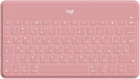 Клавиатура Logitech Keys-To-Go механическая розовый USB беспроводная BT Multimedia for gamer 920-010122