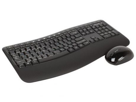 Комплект Microsoft Wireless Desktop 5050 USB черный PP4-00017