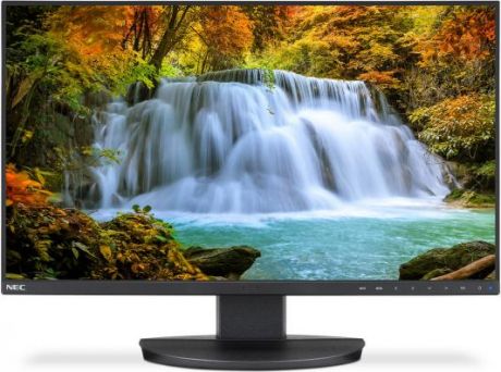 NEC MultiSync EA242F-BK black 23.8" LCD IPS LED monitor, 1920x1080, USB-C, D-Sub, DisplayPort, HDMI, USB 3.1, 150 mm height adjustable