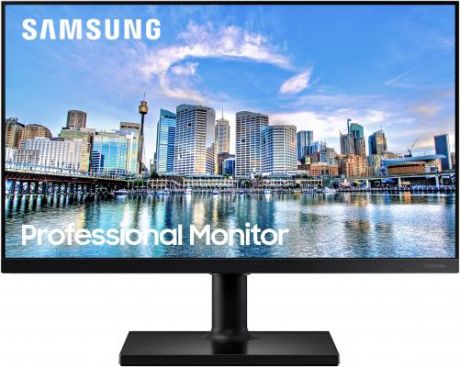 Монитор Samsung 24" F24T450FZI черный IPS LED 5ms 16:9 HDMI матовая 1000:1 250cd 178гр/178гр 1920x1080 DisplayPort Ultra HD 5.5кг