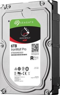 Жесткий диск Seagate Original SATA-III 6Tb ST6000NE000 NAS Ironwolf Pro (7200rpm) 256Mb 3.5"