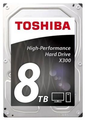 Жесткий диск 3.5" 8 Tb 7200rpm 256Mb cache Toshiba HDWR180UZSVA SATA III 6 Gb/s