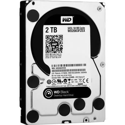 3.5" Жесткий диск 2 Tb+64Mb Western Digital Black (WD2003FZEX) SATAIII
