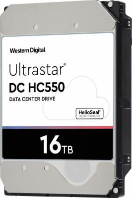 Жесткий диск 3.5" 16 Tb 7200rpm 512Mb cache Western Digital Ultrastar DC HC550 SATA III 6 Gb/s (0F38462 WUH721816ALE6L4)