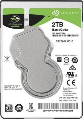 Жесткий диск для ноутбука 2.5" 2 Тb 5400rpm 128Mb Seagate ST2000LM015 SATA III 6 Gb/s