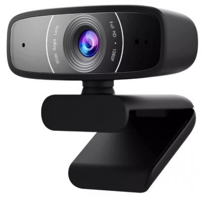 Вебкамера ASUS Webcam C3 (1080p, 30fps, FHD (1920 x 1080), USB, 90YH0340-B2UA00)