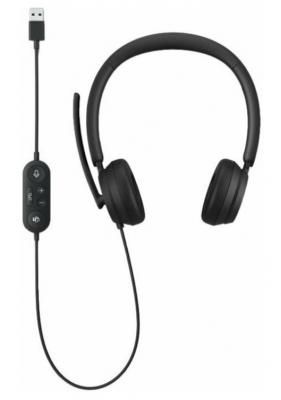 Наушники с микрофоном Microsoft Modern USB Headset For Business черный (6IG-00010)