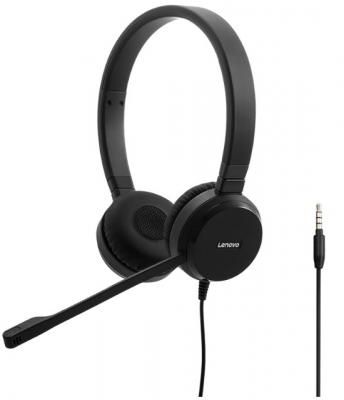 Наушники Lenovo WIRED VOIP STEREO HEADSET черный