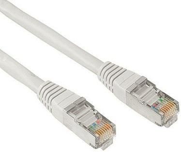 APC CAT 5 UTP 568B PATCH CABLE, GREY, RJ45 MALE TO RJ45 MALE, 4 PAIR, 24 AWG, STRANDED, PVC, 25 FT