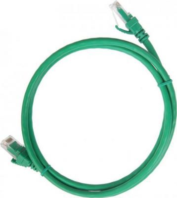 Патч-корд UTP 5е категории 1м ITK PC02-C5EU-1M зеленый