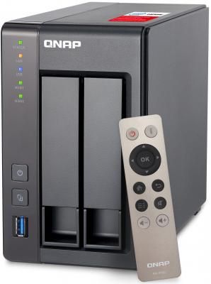 Сетевое хранилище QNAP TS-251+-2G 2x3.5/2.5"HDD