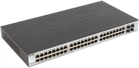 Коммутатор D-LINK DGS-1210-52/ME/A1A управляемый 48 портов 10/100/1000Mbps + 4 порта SFP