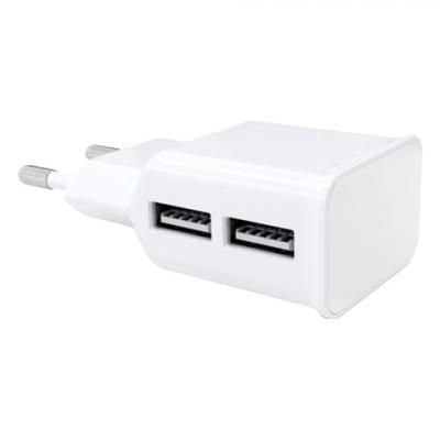 Сетевое зарядное устройство Red Line NT-2A 2 х USB 2.1A белый (453424)