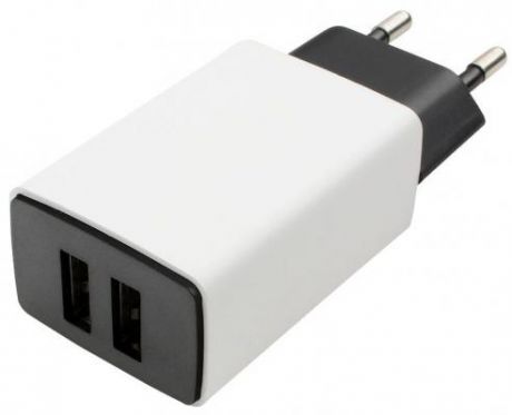 Сетевое зарядное устройство Cablexpert MP3A-PC-15 USB 2.1A белый