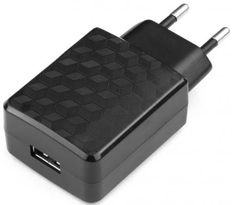 Сетевое зарядное устройство Cablexpert MP3A-PC-06 USB 2А черный