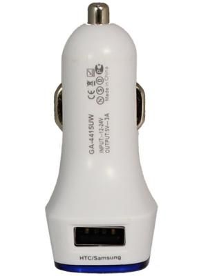 Автомобильное зарядное устройство GINZZU GA-4415UW 2 х USB 3А белый