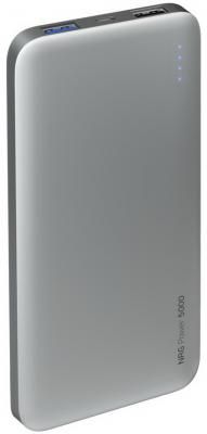 Внешний аккумулятор Deppa NRG Power 5000 mAh, 2.1A, 2xUSB, графит