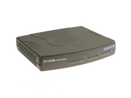 Шлюз VoIP D-Link DVG-5004S 4xFXS RJ-11 4xLAN 1xWAN 10/100Mbps SIP