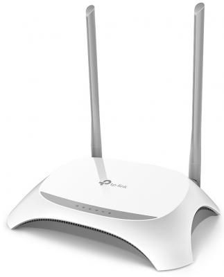 Беспроводной маршрутизатор TP-LINK TL-WR842N 802.11n 300Mbps 2.4 ГГц 4xLAN USB белый