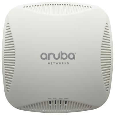 Беспроводной маршрутизатор HP Aruba IAP-205 802.11aс 867Mbps 5 ГГц 2.4 ГГц 1xLAN белый JW216A