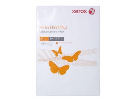 Бумага XEROX Perfect Print Plus класс "С+", белизна 150% А4 80г/м2 500л Финляндия