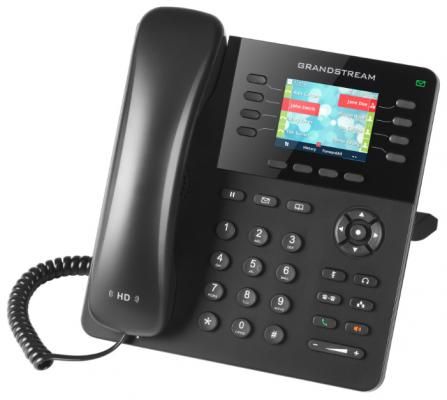 Телефон IP Grandstream GXP2135 8 линий 4 SIP-аккаунта 2x10/100/1000Mbps LCD PoE