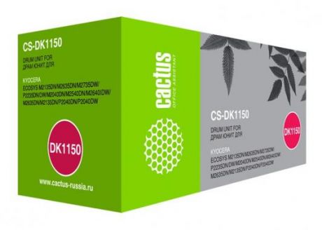 Блок фотобарабана Cactus CS-DK1150 ч/б:100000стр. для Mita M2040dn/ M2135dn/M2540dn Kyocera