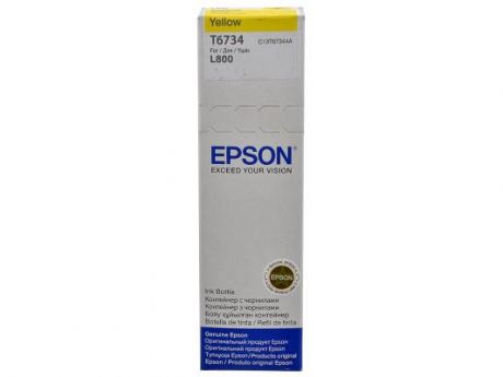 Чернила Epson C13T67344A для для L800 250стр Желтый