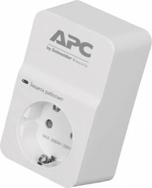 Сетевой фильтр APC PM1W-RS 1 белый 1 розетка
