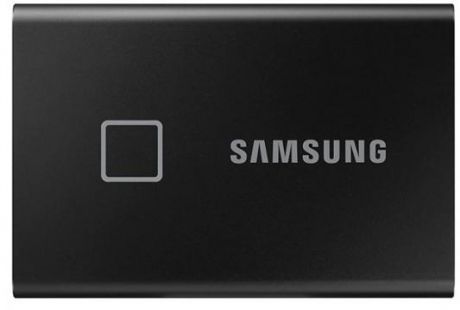 Samsung SSD 2TB T7 Touch, USB Type-C, R/W 1000/1050MB/s, Black