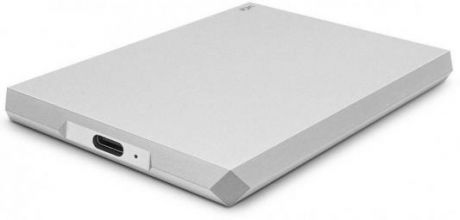 Накопитель на жестком магнитном диске LaCie Внешний жесткий диск LaCie STHG1000400 1TB LaCie Mobile Drive 2.5" USB 3.1 TYPE C Moon Silver