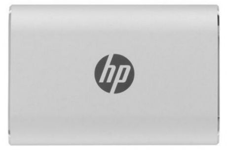 Портативный твердотельный накопитель HP P500, USB 3.2 gen.2 / USB Type-C / USB Type-A, OTG, 120 ГБ, R370/W110, серебряный