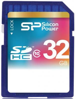 Карта памяти SDHC 32Gb Silicon Power Class10