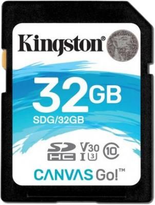 Карта памяти SDHC 32GB Class 10 Kingston SDG/32GB