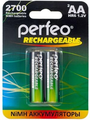 Аккумуляторы Perfeo AA2700/2BL 2700 mAh AA 2 шт