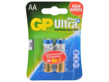 Батарейки GP Ultra Plus Alkaline 15AUP AA 2 шт